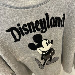 Disneyland Mickey Mouse Cropped Pullover L